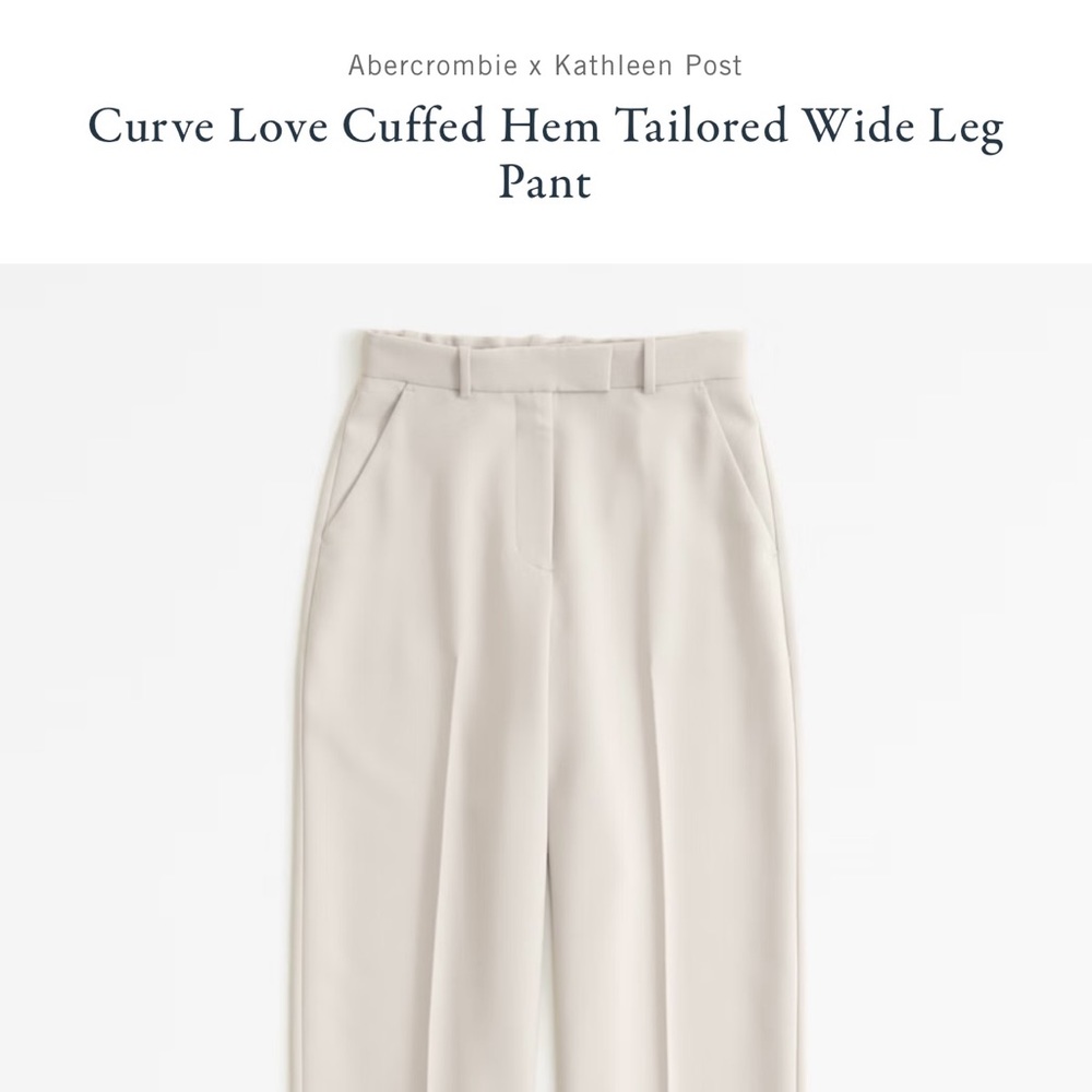 Abercrombie trouser NWT